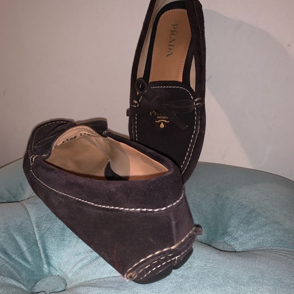 Prada Bow Detail Loafers - Picture 4 of 7